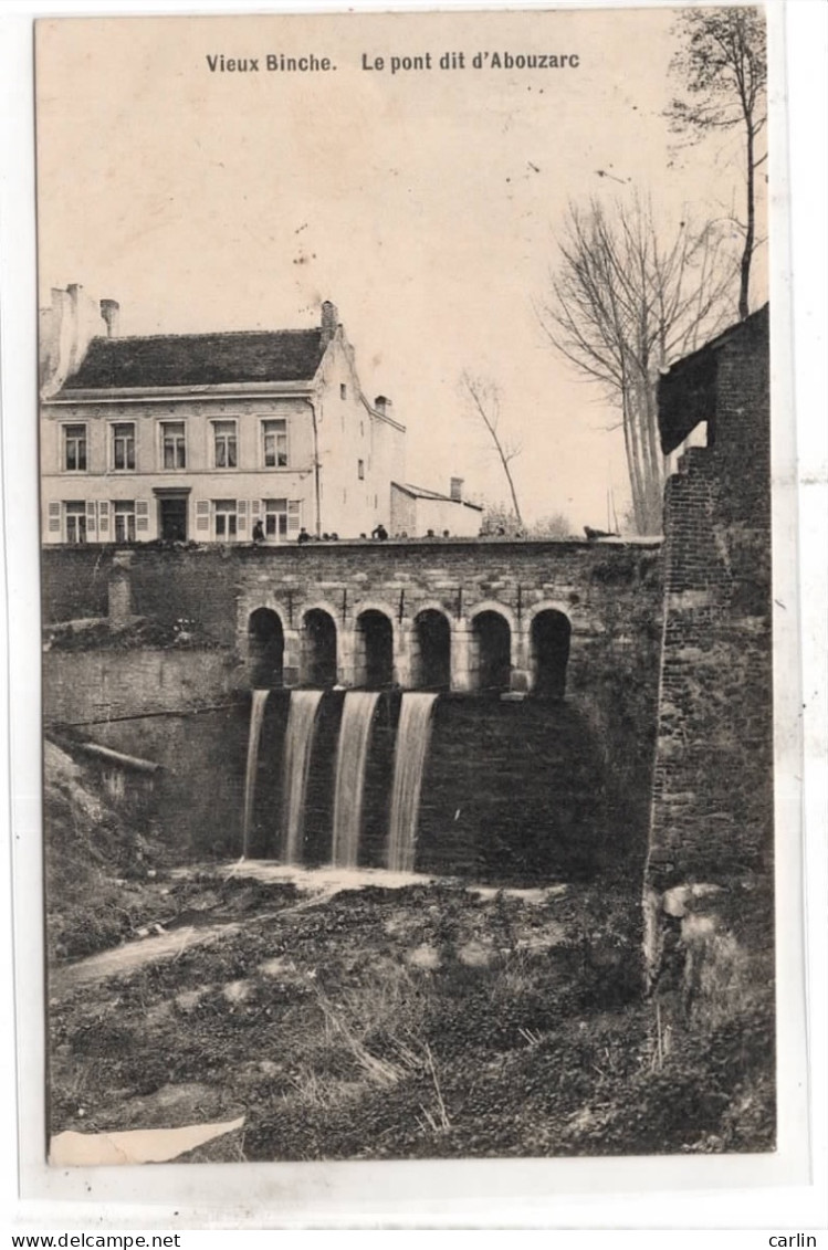 Vieux Binche Pont Dit D'Abouzarc ( Peu Courante ) - Binche