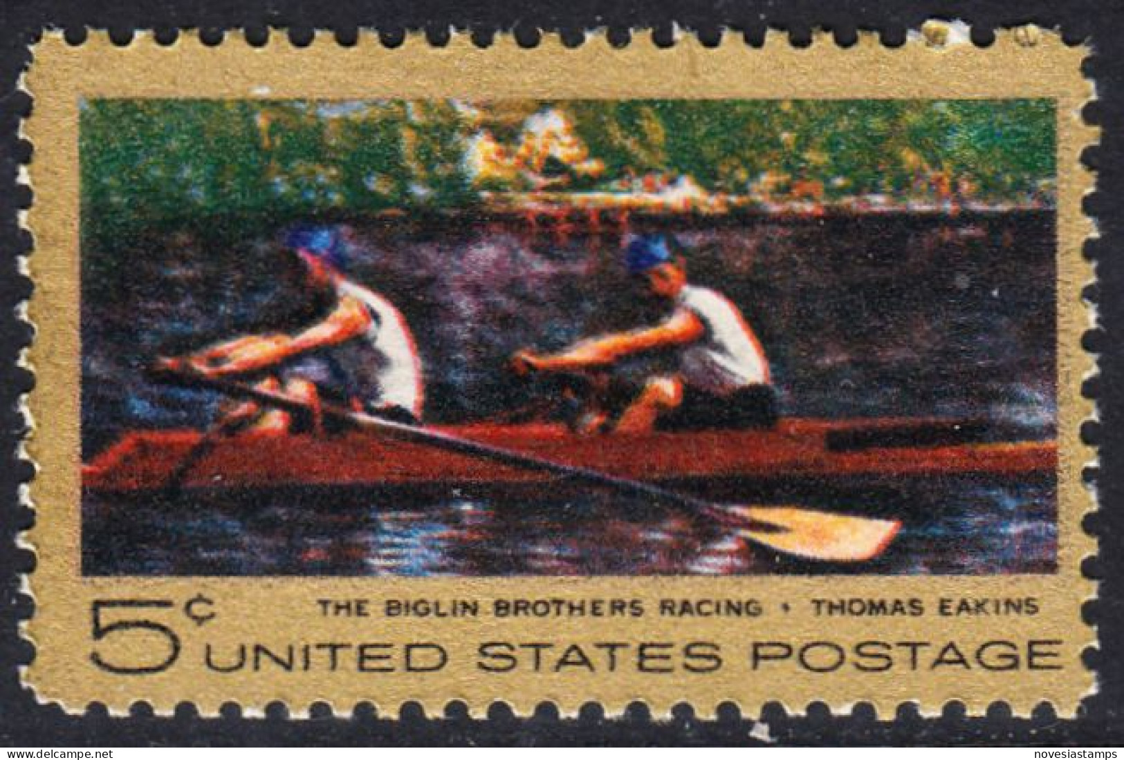 !a! USA Sc# 1335 MNH SINGLE (a2) - Thomas Eakins - Nuovi