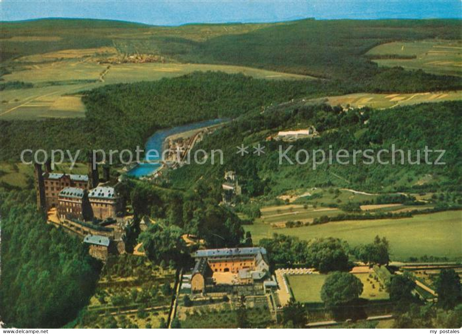 73166436 Diez Lahn Schloss Schaumburg Mit Hotel Sommerfrische Waldeckerhof Flieg - Diez