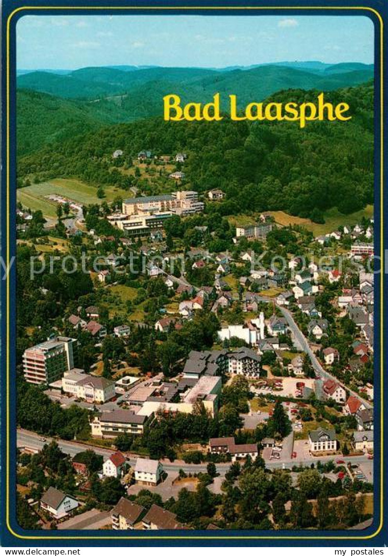 73166056 Laasphe Bad Fliegeraufnahme Amtshausen - Bad Laasphe