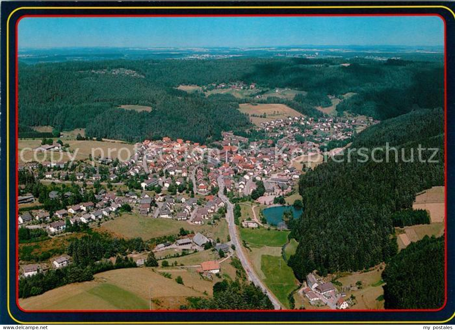 73166052 Tennenbronn Fliegeraufnahme Tennenbronn - Schramberg