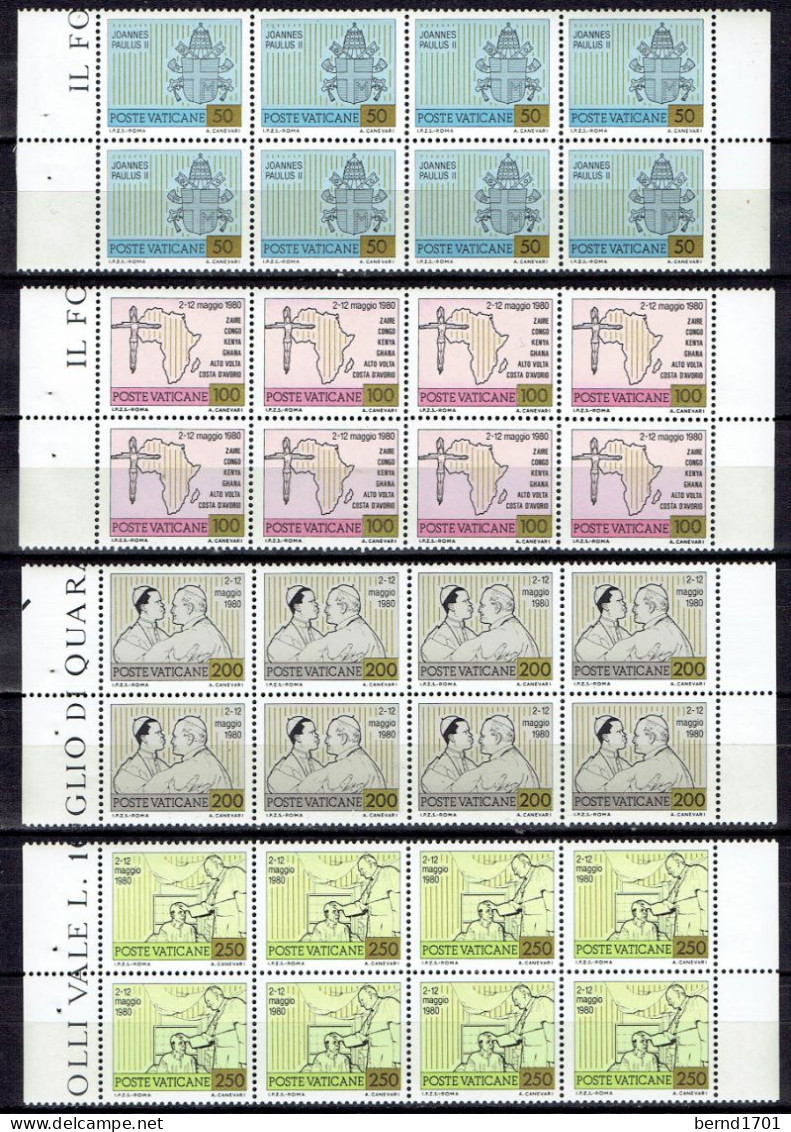 Vatican - MH 1 (Mi-Nr 792/793 + 796/797) Ungebraucht / MNH ** (B1002) - Postzegelboekjes