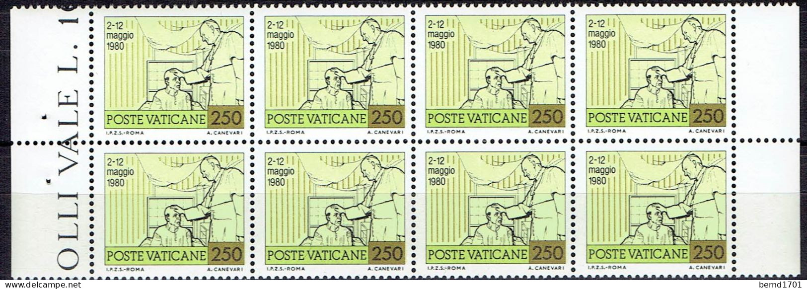 Vatican - MH 1 (Mi-Nr 792/793 + 796/797) Ungebraucht / MNH ** (B1002) - Carnets