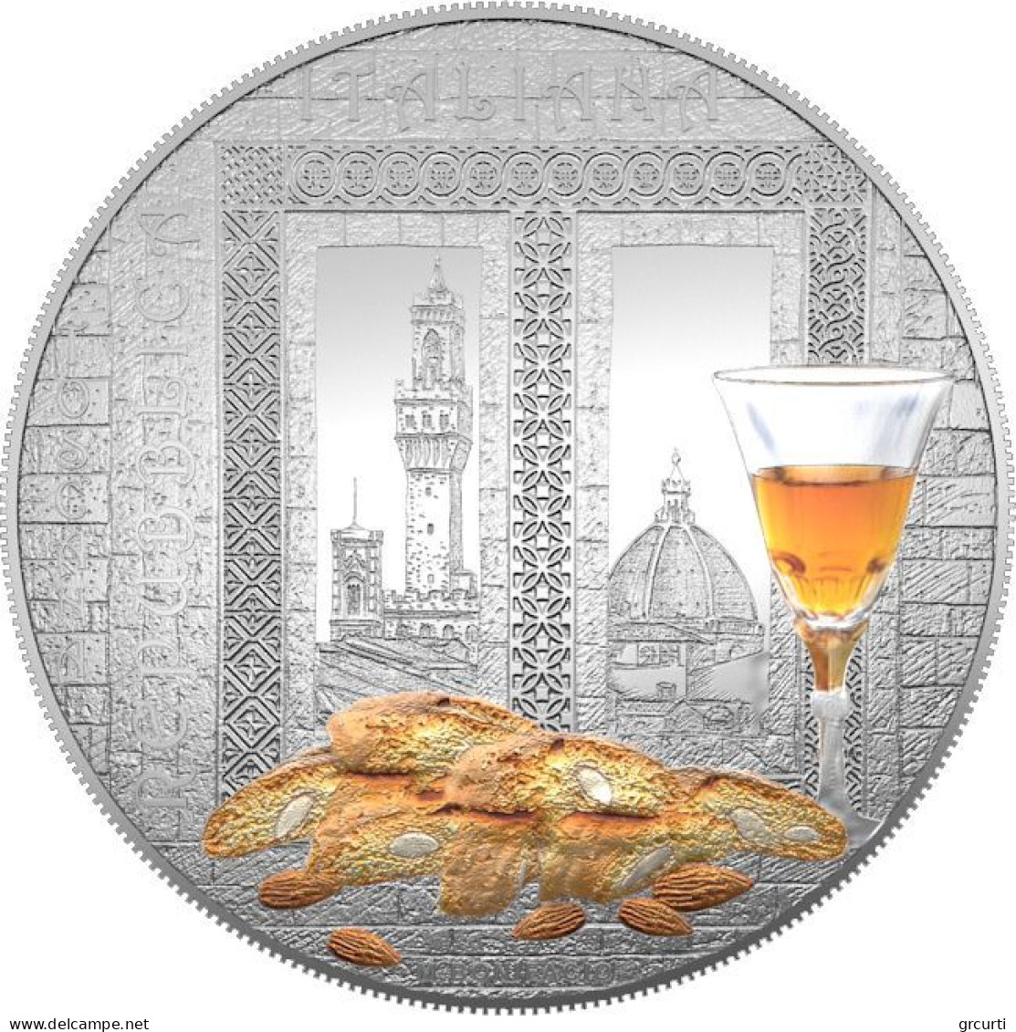 Italia - 5 Euro 2024 - Serie Cultura Enogastronomica Italiana - Vinsanto E Cantucci – Toscana - Italie