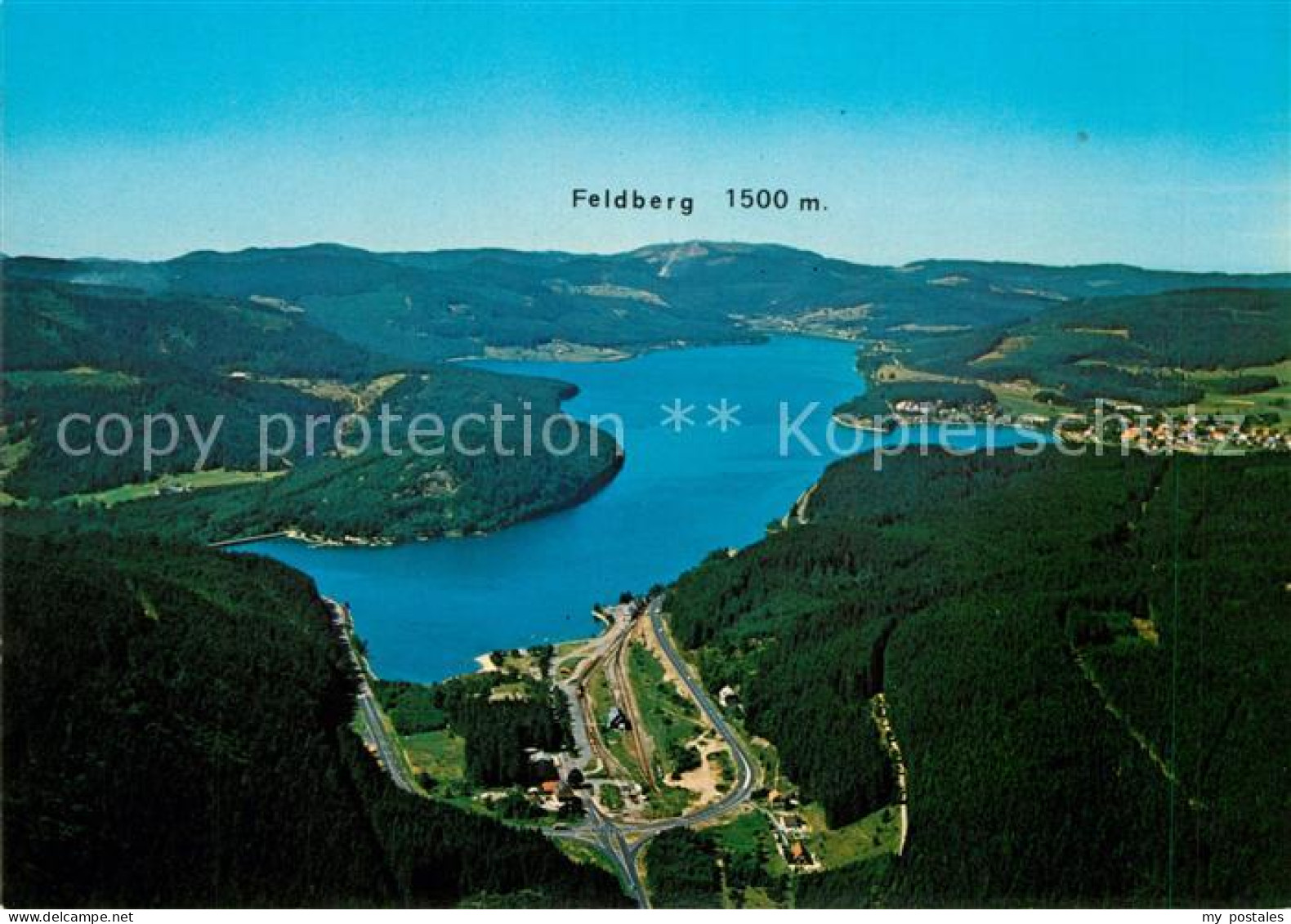 73165958 Schluchsee Fliegeraufnahme Feldberg Aeule - Schluchsee