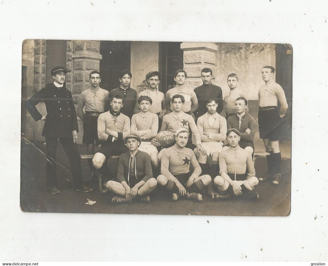 RUGBY CARTE PHOTO ANCIENNE DU M E C    1914 - Rugby
