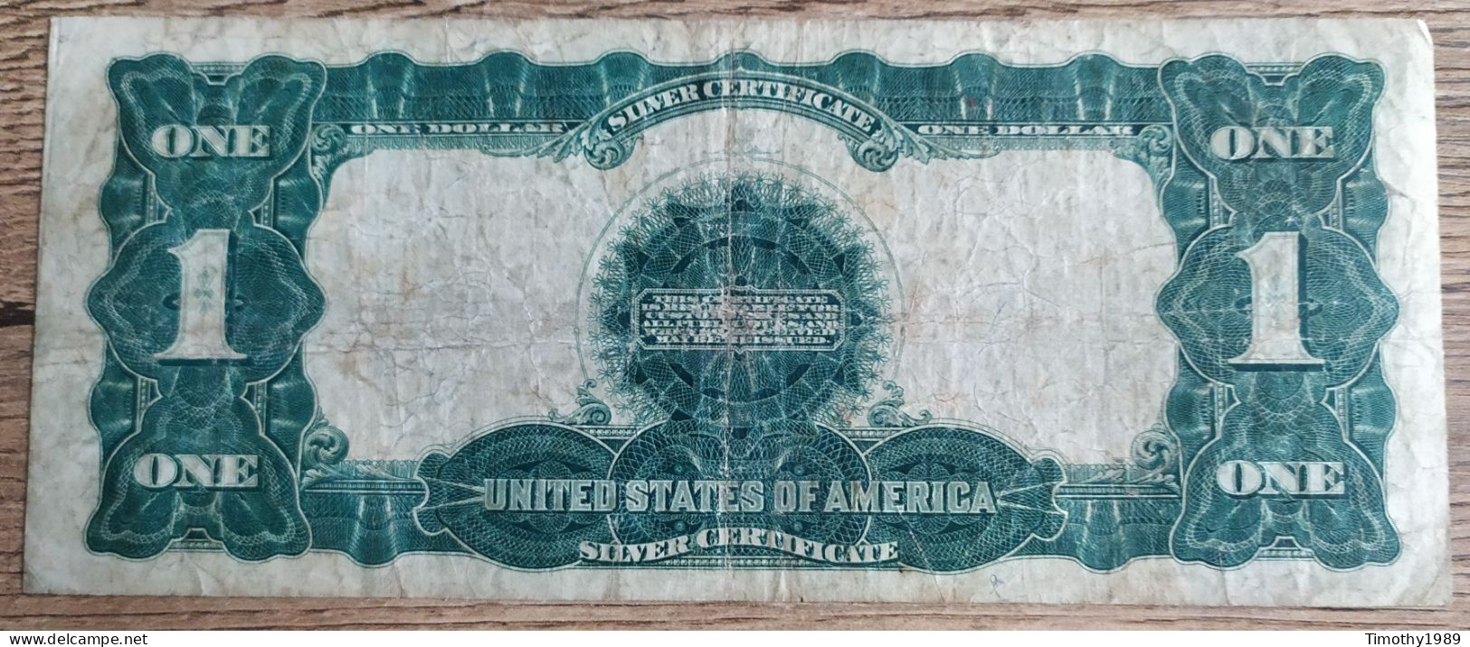 P# 338 - RARE 1 Dollar (Silver Certificate) USA/United States Of America 1899 - VF - Certificats D'Argent (1878-1923)
