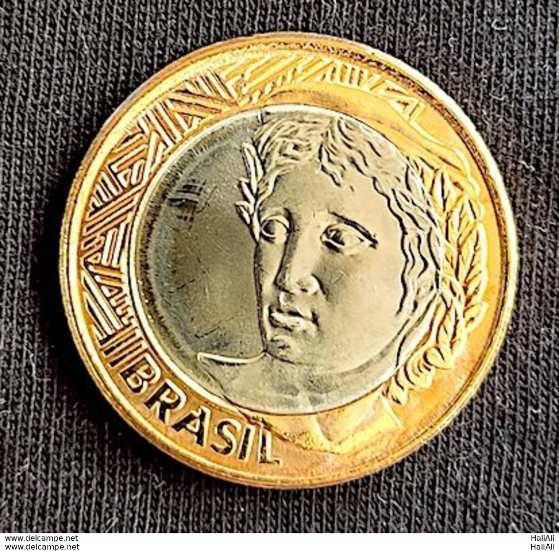 Brazil Coin 1 Real 2019 UNC - Brasile