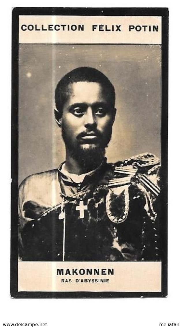 AW24 - CHROMO PHOTOGRAPHIQUE FELIX POTIN - MAKONNEN RAS D'ABYSSINIE - ETHIOPIE - Félix Potin