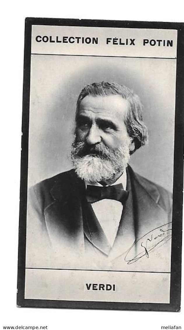 AW26 - FIGURINA FOTOGRAFICA FELIX POTIN - GIUSEPPE VERDI - Félix Potin