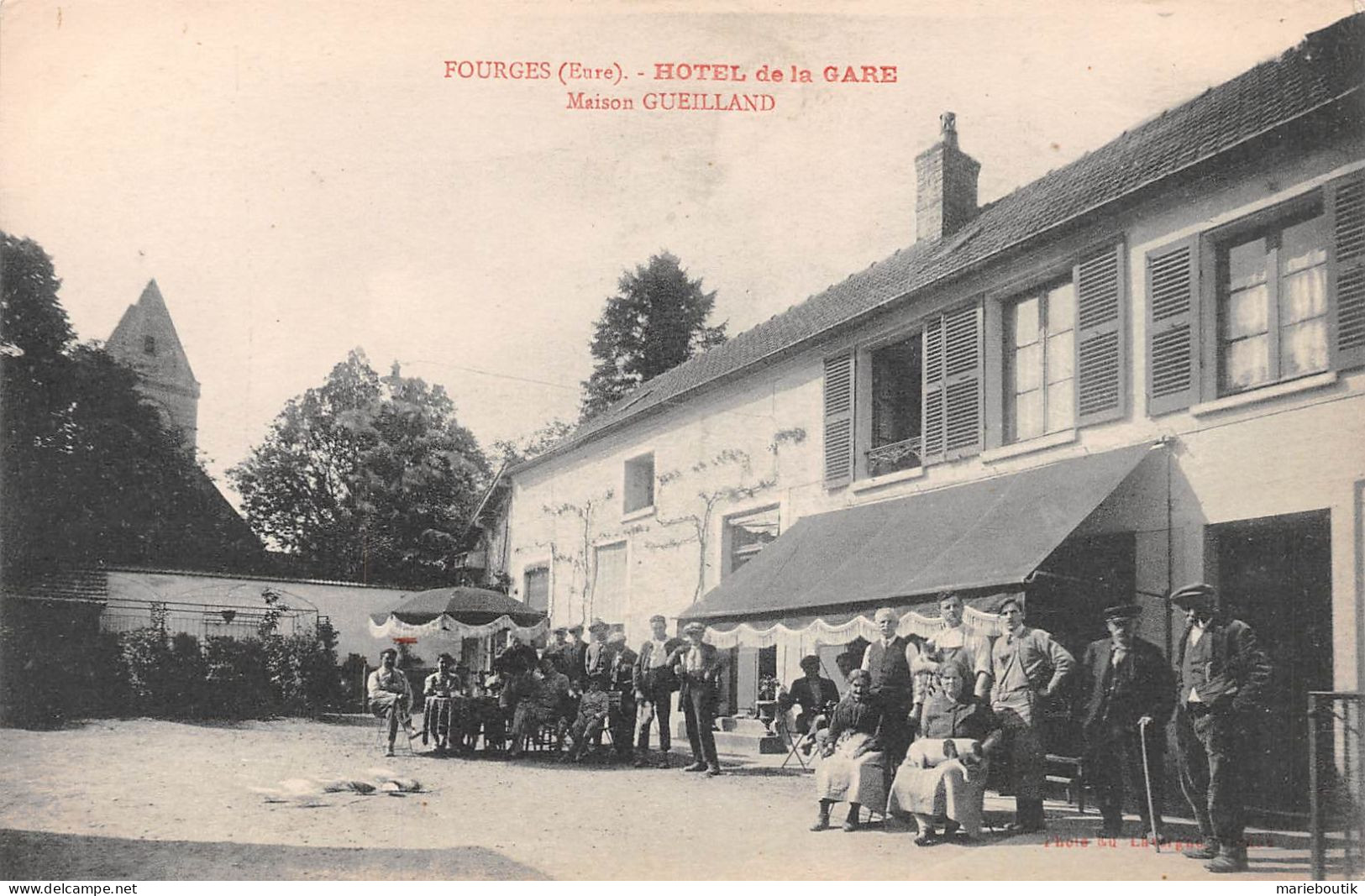 Fourges – Hôtel De La Gare – Maison Gueilland  - Fourges