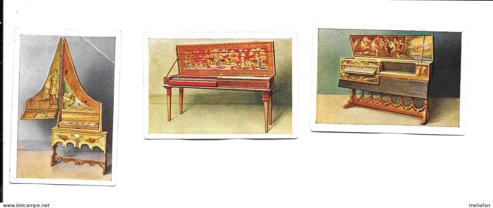 BP73 - IMAGES CIGARETTES SALEM - PRECURSEURS DES PIANOS - CLAVECIN - VIRGINAL - Zigarettenmarken