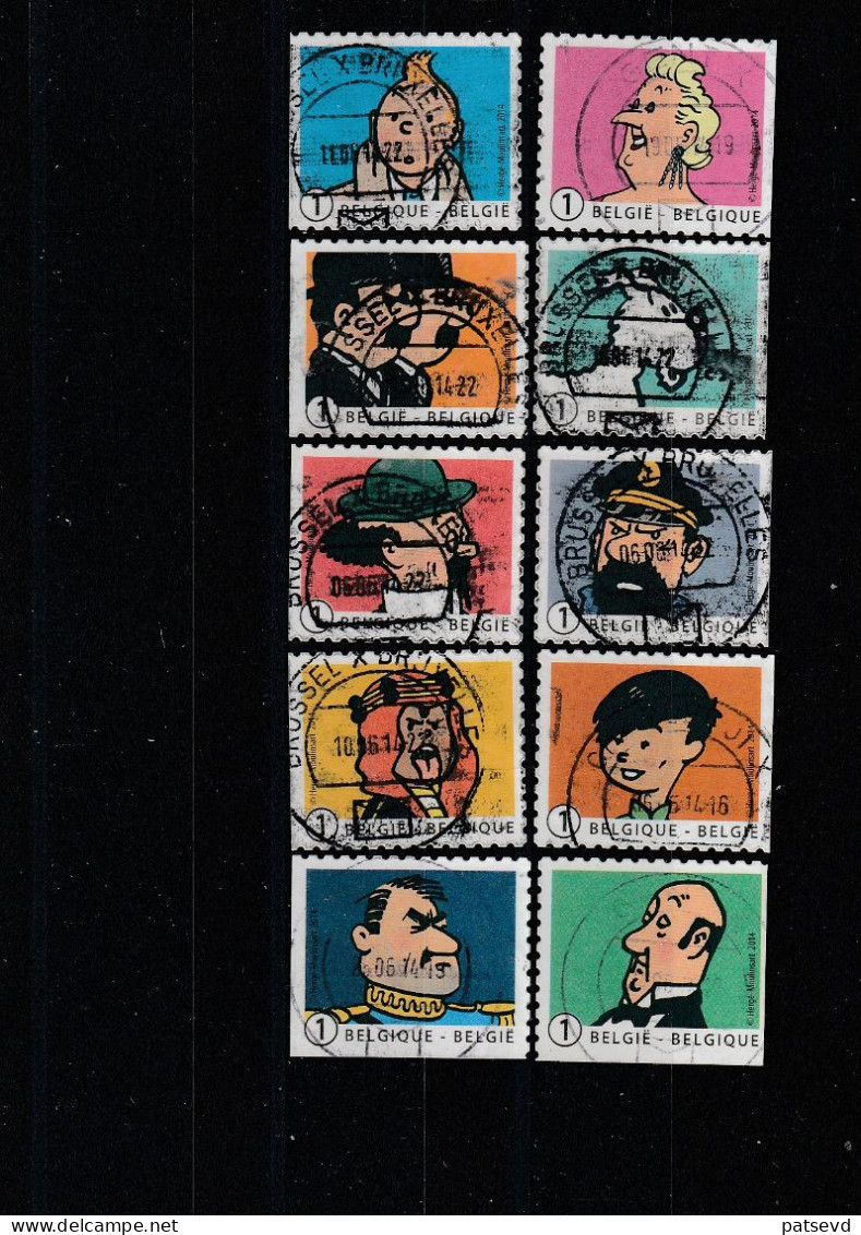 4406/4415 Tintin / Kuifke Oblit/gestp - Gebraucht