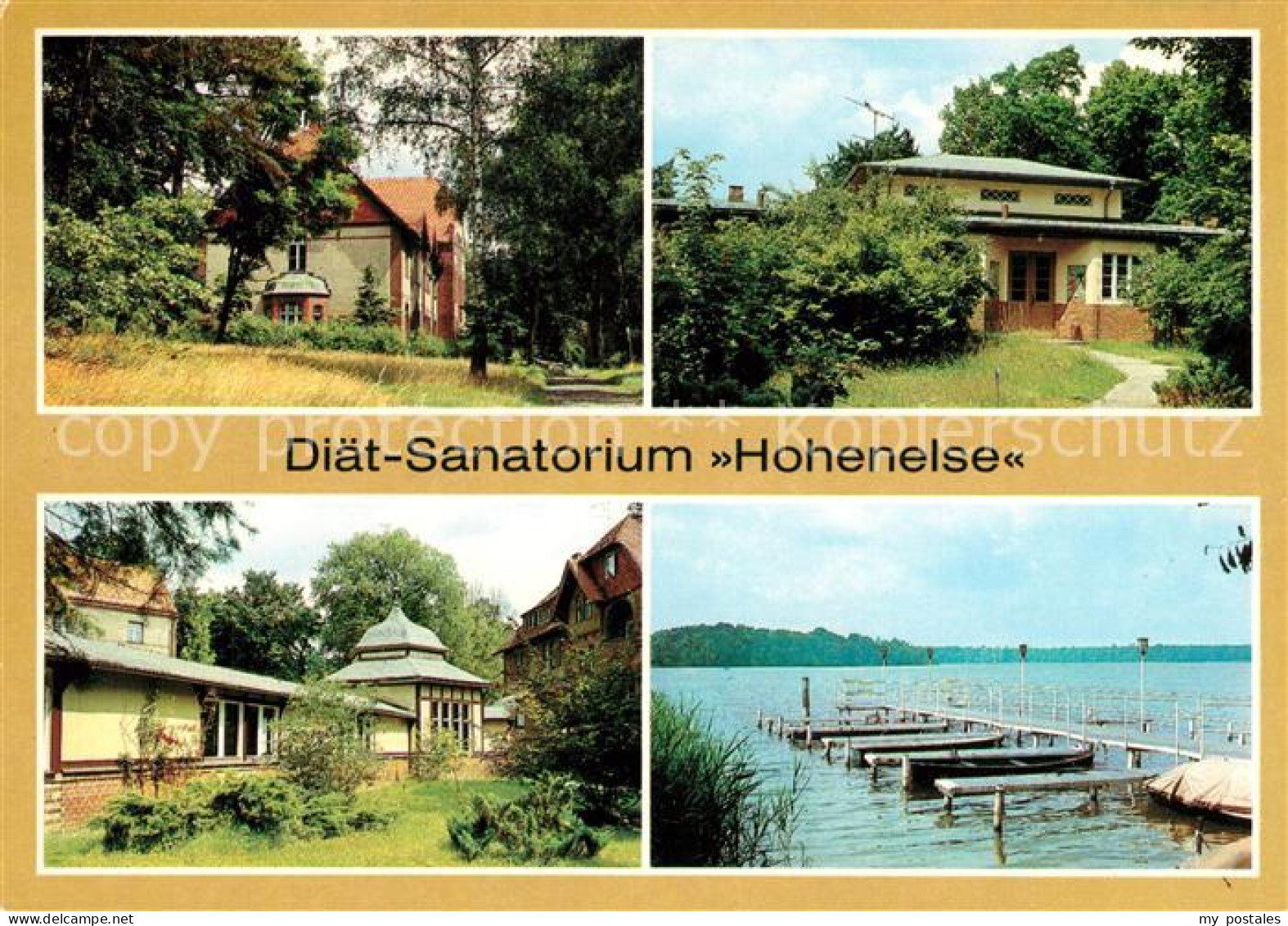 73165542 Rheinsberg Diaet Sanatorium Hohenelse Bootssteg Rheinsberg - Zechlinerhütte