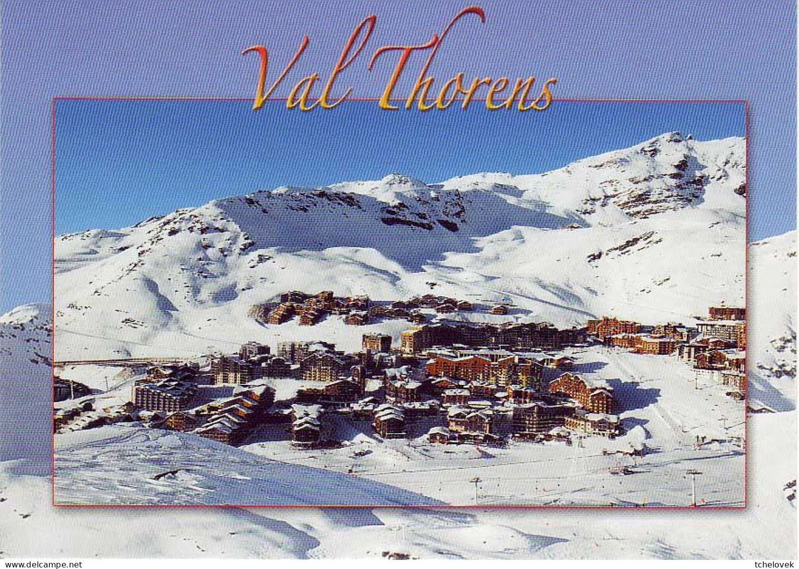 (73). Val Thorens. (1) & (2) & (3) & Montagne (1) - Val Thorens