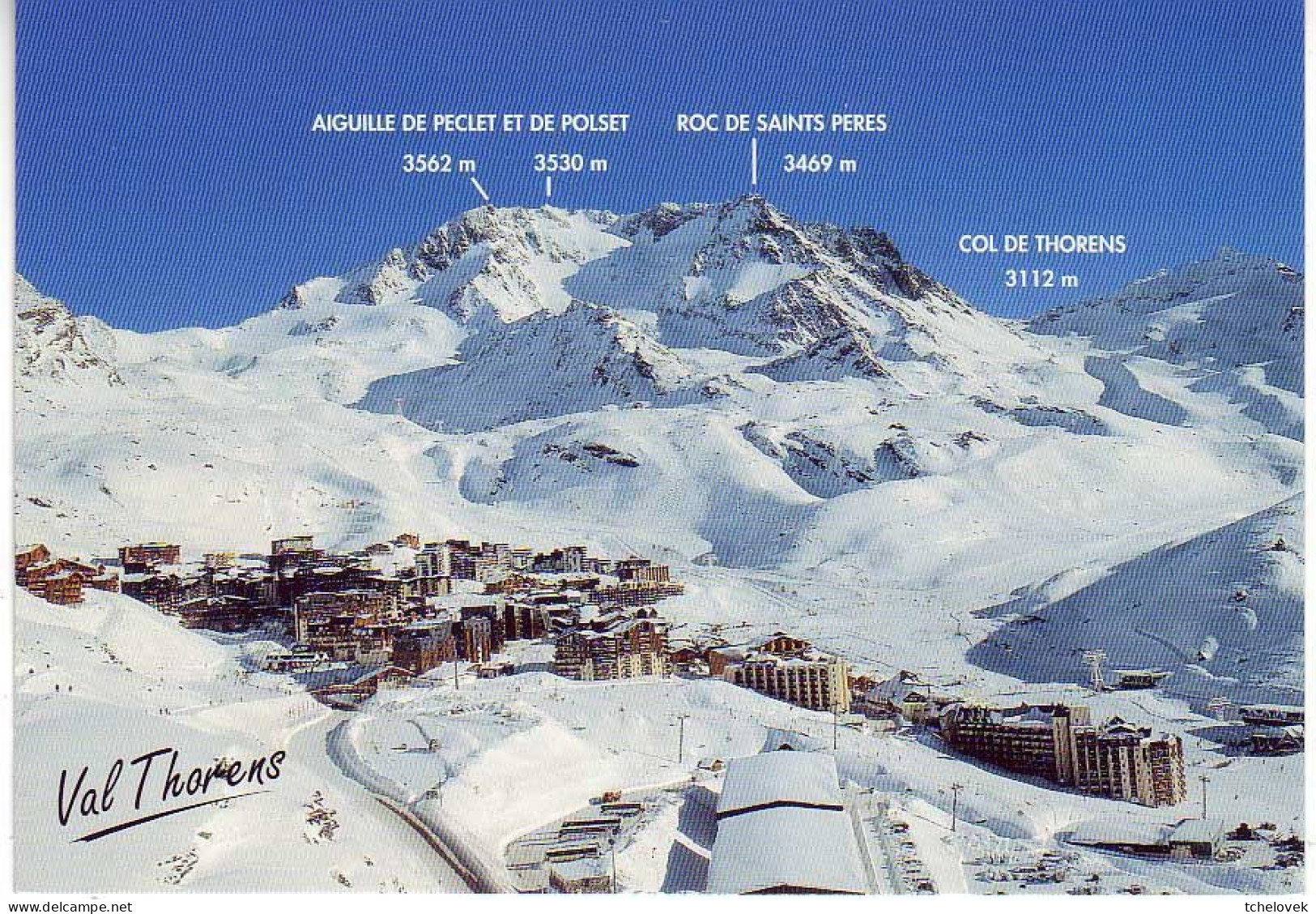 (73). Val Thorens. (1) & (2) & (3) & montagne (1)