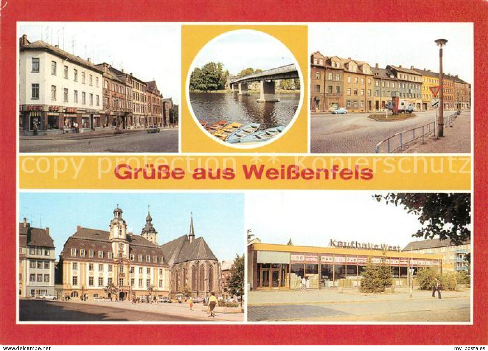 73165485 Weissenfels Saale Bruecke Der Deutsch-Sowjetischen Freundschaft Kaufhal - Weissenfels