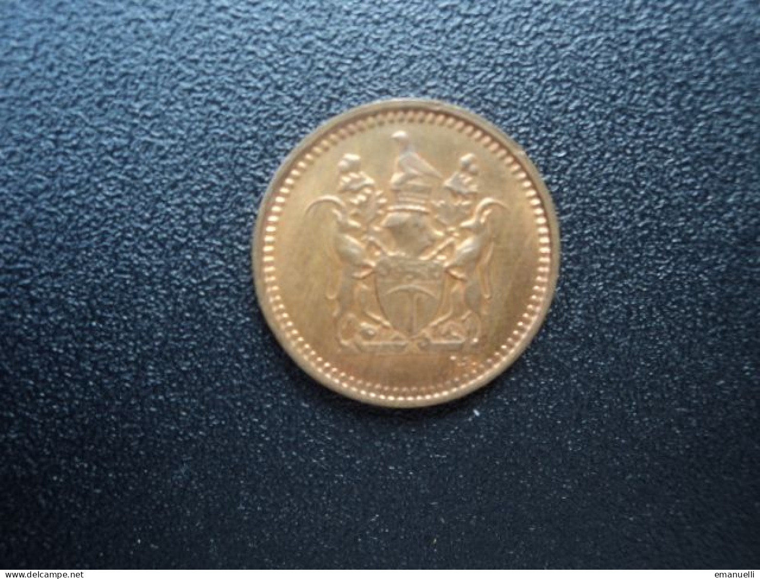 RHODÉSIE : 1/2 CENT   1975    KM 9    SUP+   * - Rhodesia