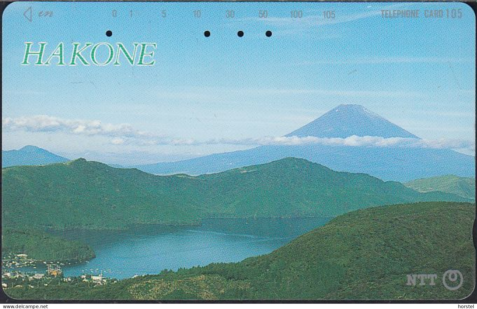 Japan  251-177 HAKONE - Landscape - Mountain With Lake - Giappone