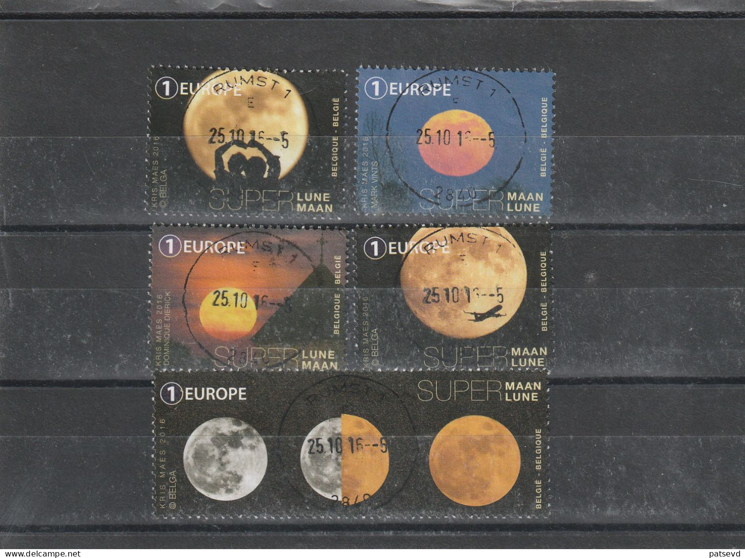 4647/4651 L'Astronmie Oblit/gestp Centrale - Used Stamps