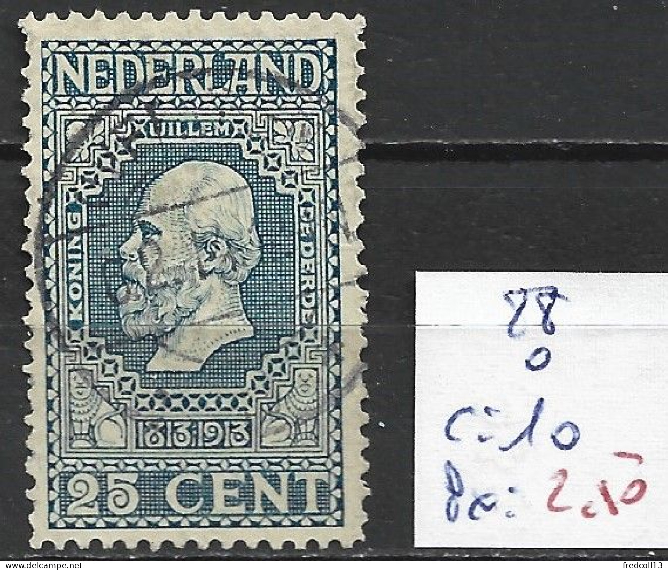 PAYS-BAS 88 Oblitéré Côte 10 € - Used Stamps