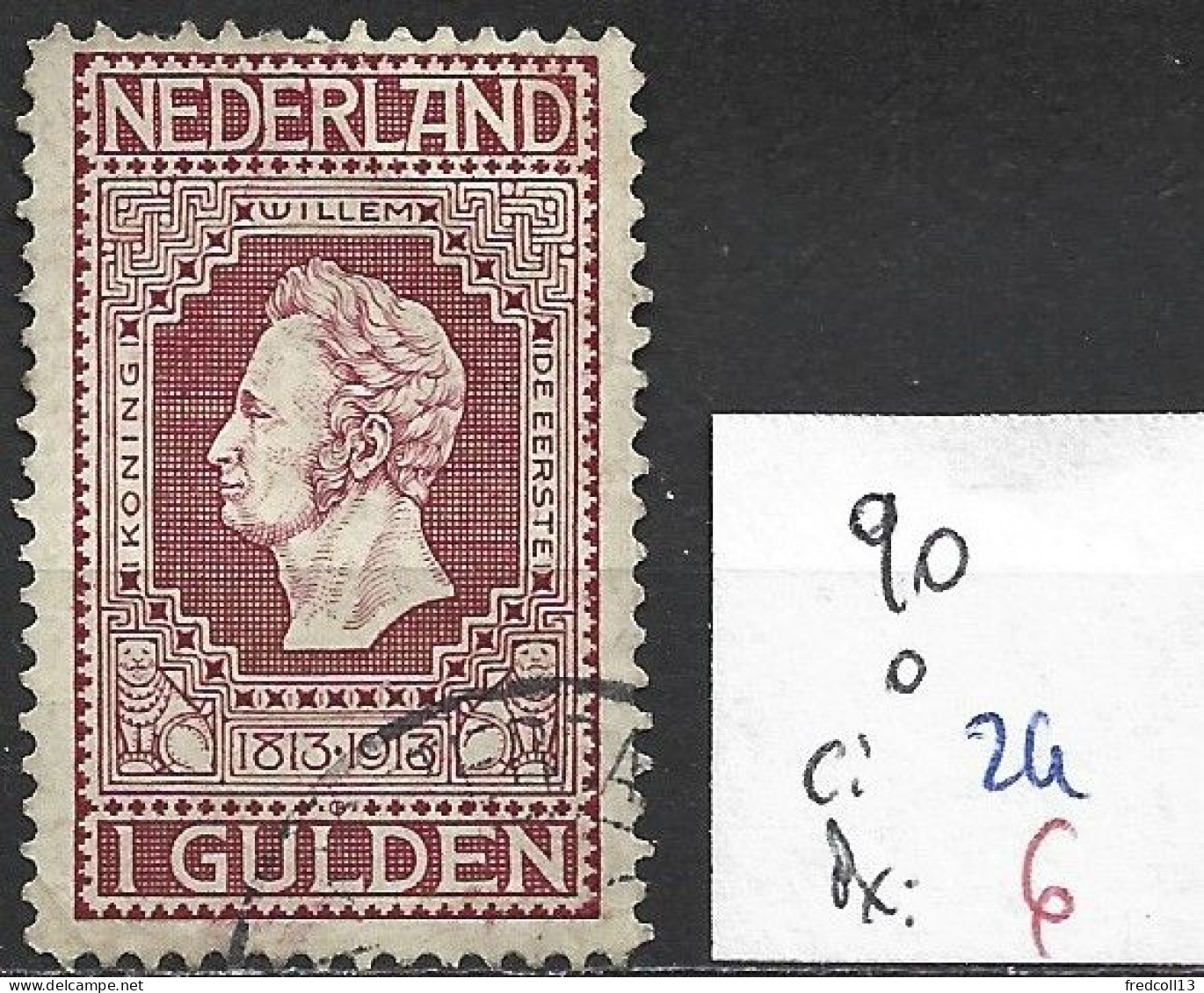 PAYS-BAS 90 Oblitéré Côte 24 € - Used Stamps