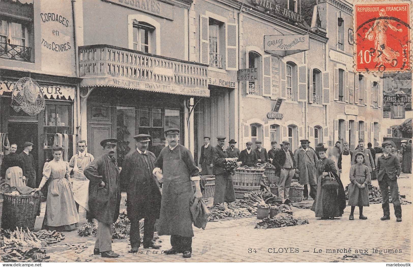 Cloyes – Le Marché Aux Légumes (2) - Cloyes-sur-le-Loir