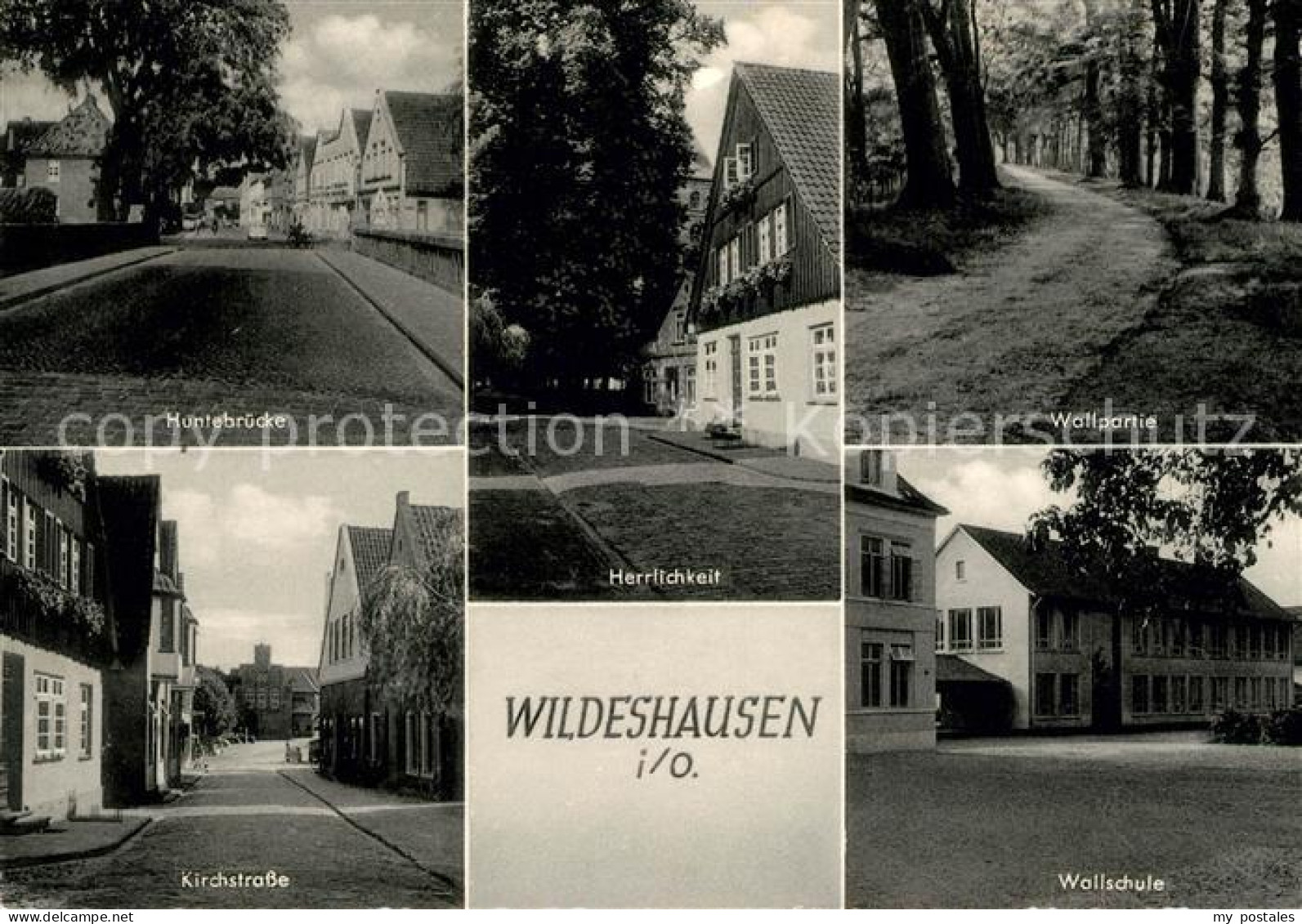 73165150 Wildeshausen Huntebruecke Wallschule Kirchstrasse Aldrup - Wildeshausen