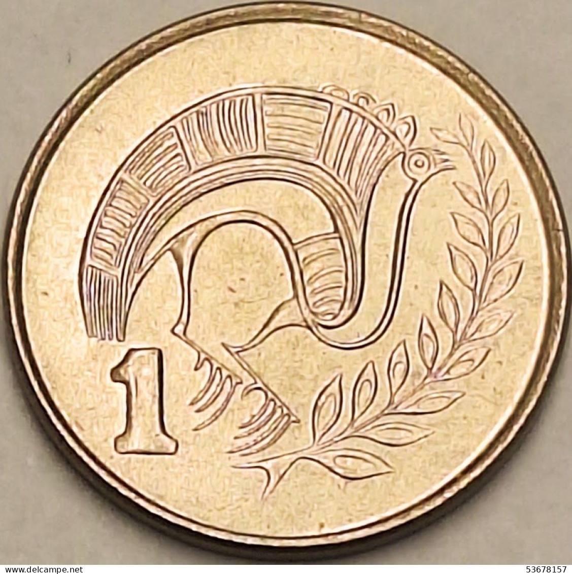 Cyprus - Cent 1991, KM# 53.3 (#3601) - Chipre