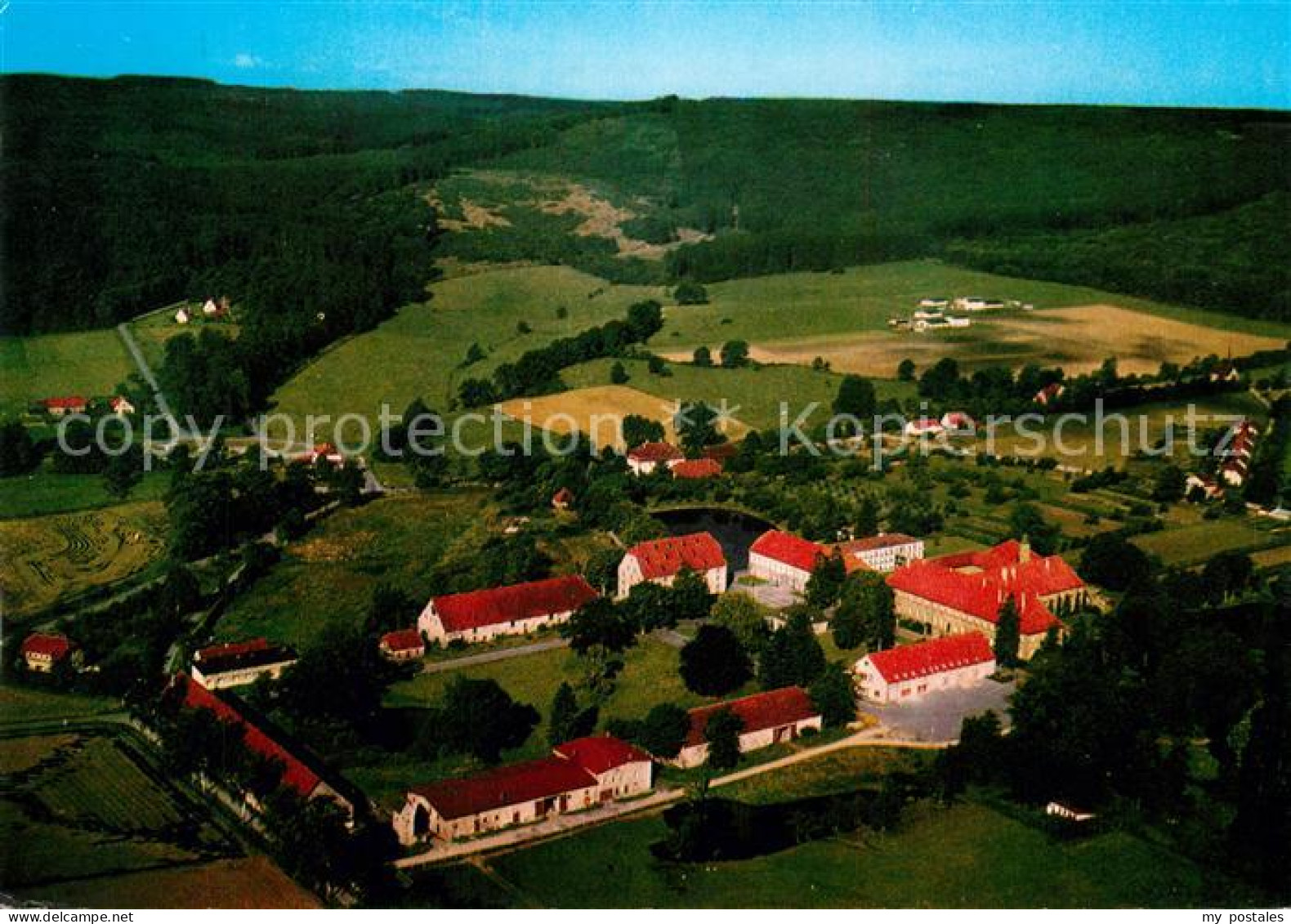 73164946 Warburg Westfalen Jugendhaus Hardehausen Fliegeraufnahme Warburg - Warburg