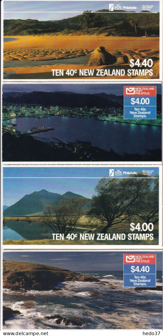 Nouvelle Zélande Carnet C948 - 4 Carnets Différents - Oiseaux - Neuf ** Sans Charnière - TB - Booklets