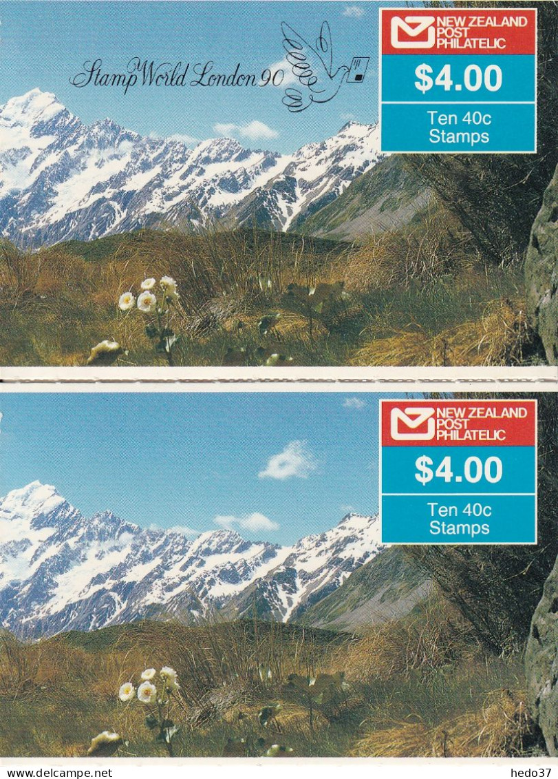 Nouvelle Zélande Carnet C1014 - 2 Carnets Différents - Oiseaux - Neuf ** Sans Charnière - TB - Postzegelboekjes