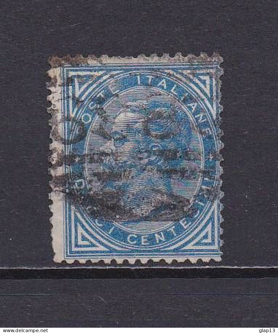 ITALIE 1863 TIMBRE N°16 OBLITERE VICTOR EMMANUEL II - Gebraucht