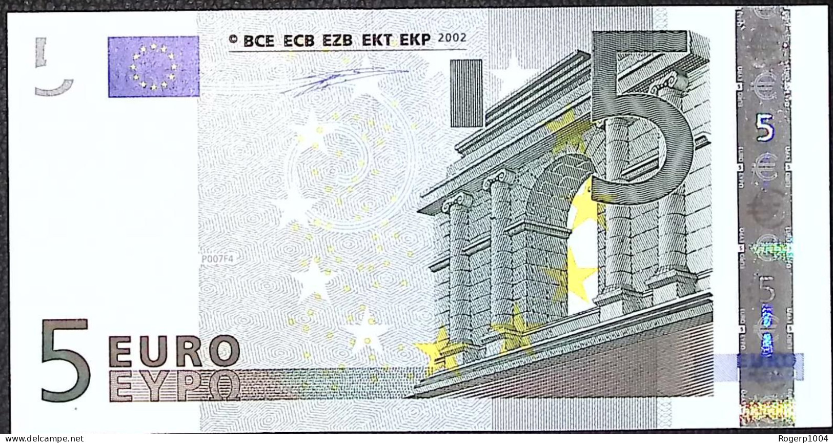 ALLEMAGNE/GERMANY * 5 Euros * 21/02/2002 * Etat/Grade NEUF/UNC * Tirage (X) P007 F4 - 5 Euro