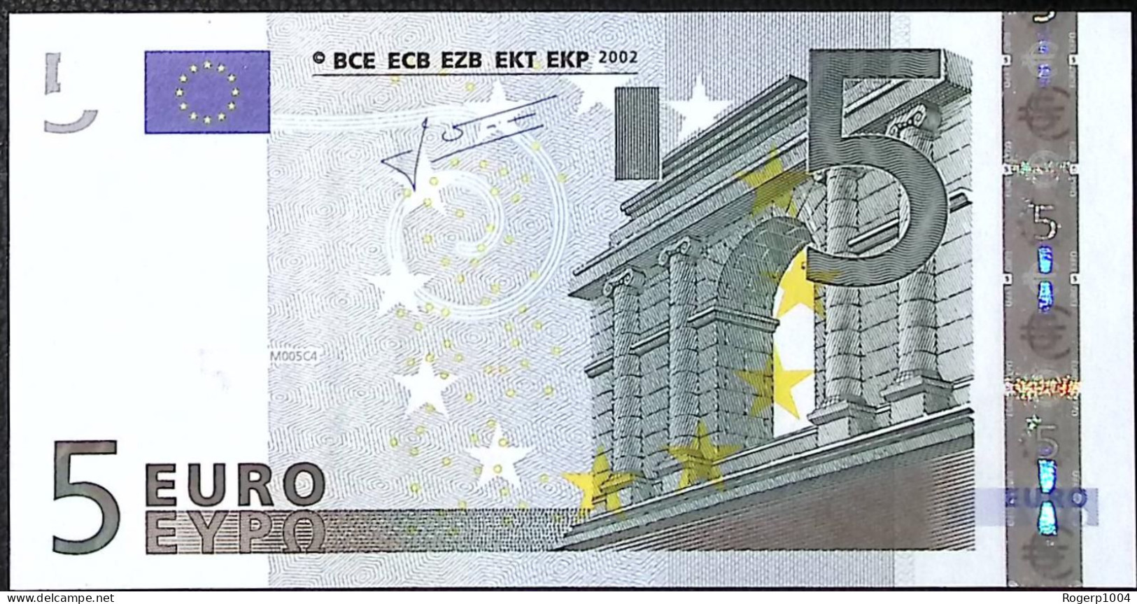 ESPAGNE/SPAIN * 5 Euros * 22/04/2007 * Etat/Grade NEUF/UNC * Tirage (V) M005 C4 - 5 Euro