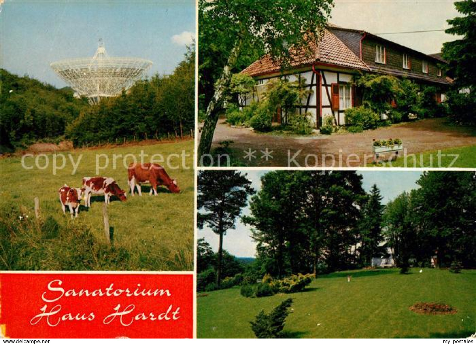 73164403 Holzem Eifel Sanatorium Haus Hardt Radioteleskop Park Holzem Eifel - Bad Muenstereifel