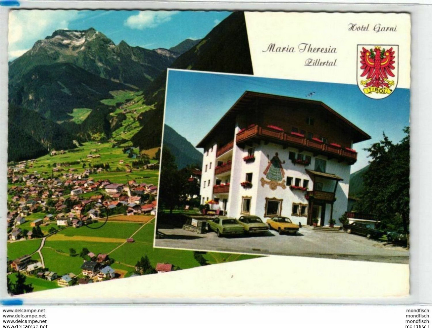 Mayrhofen - Hotel Garni Maria Theresia 1975 - Auto - Ford - Zillertal