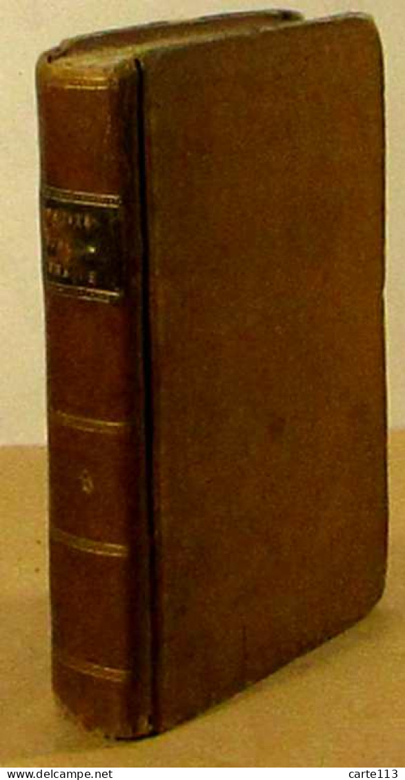 COLLECTIF - PETITE BIBLIOTHEQUE DE LITTERATURE GRECQUE ET LATINE TOME HUITIEME - - 1701-1800