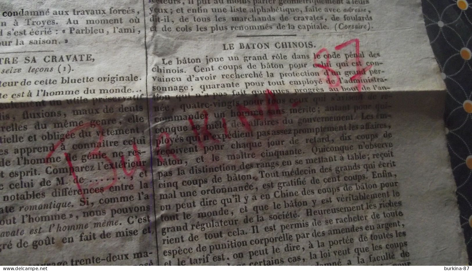 LES ANNALES DE LA HAUTE VIENNE, 1827, Journal Administratif Politique Littéraire  La Haute Vienne, Limoges, N°28 - 1800 - 1849