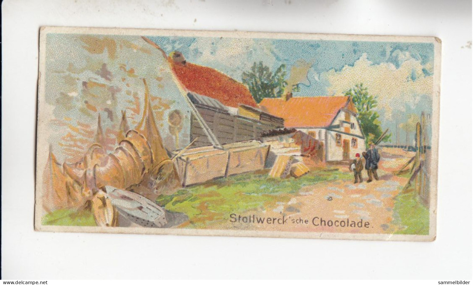 Stollwerck Album No 3 Von Der Wasserkante Feierabend   Grp 90# 5 Von 1899 - Stollwerck