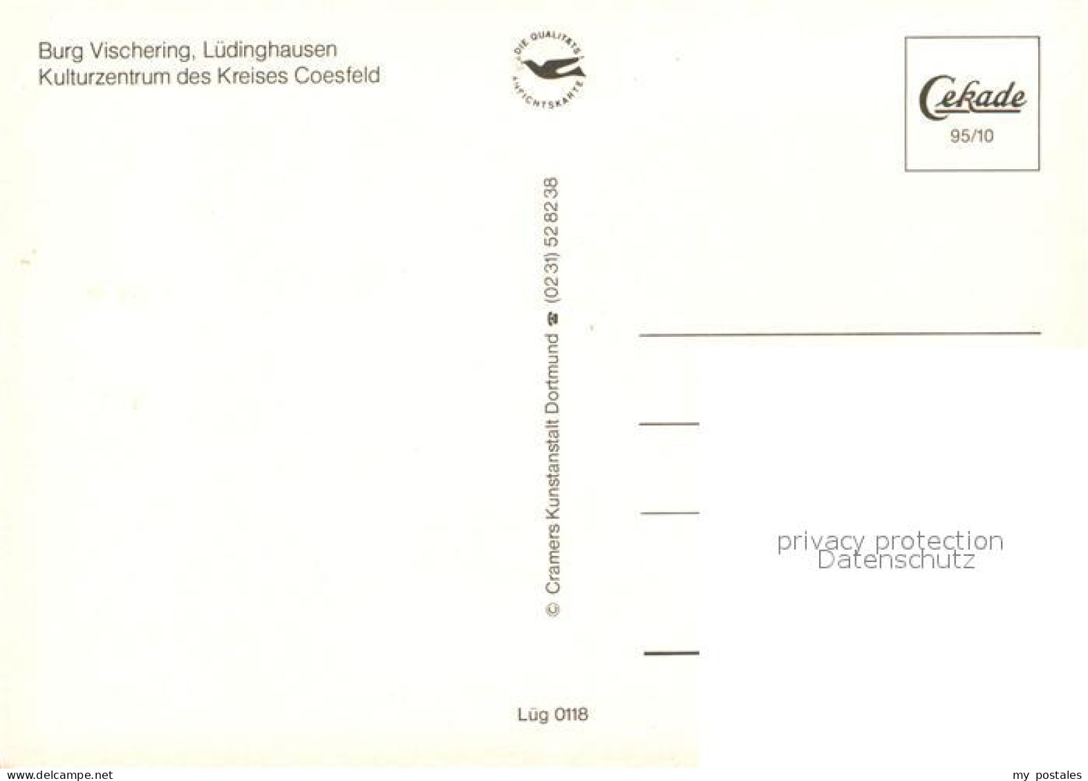 73164372 Luedinghausen Burg Vischering Fliegeraufnahme Luedinghausen - Luedinghausen