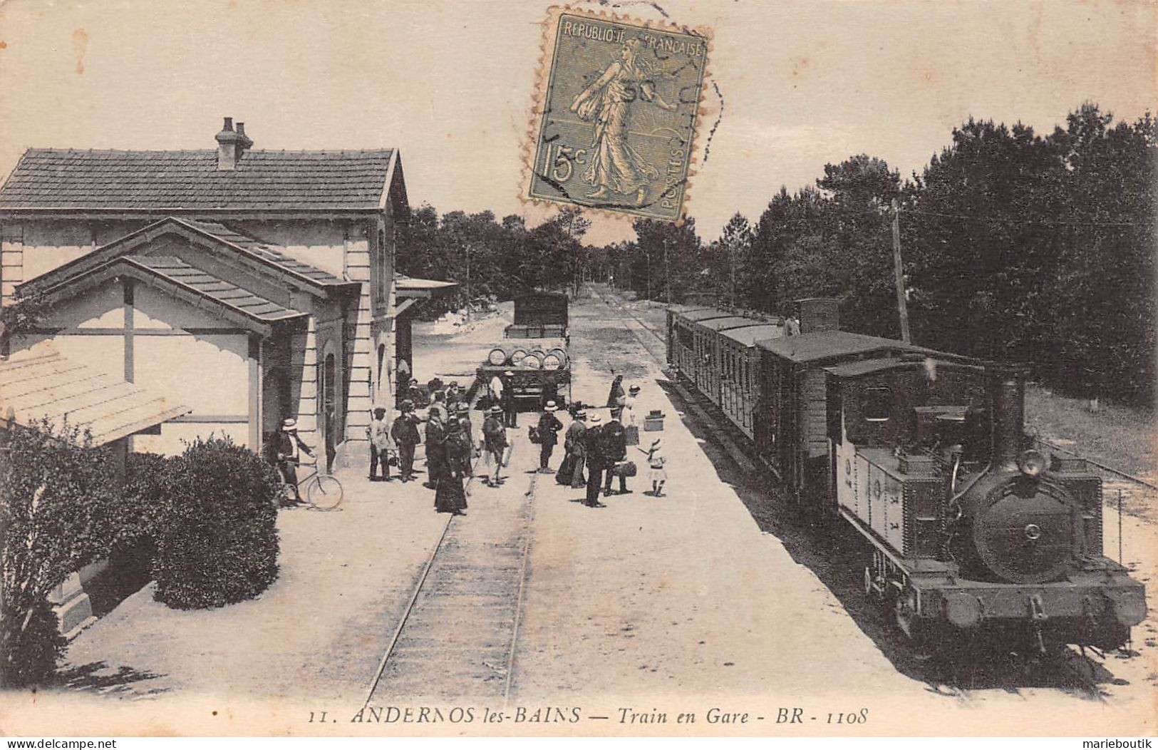 Andernos Les Bains – Train En Gare   - Altri & Non Classificati