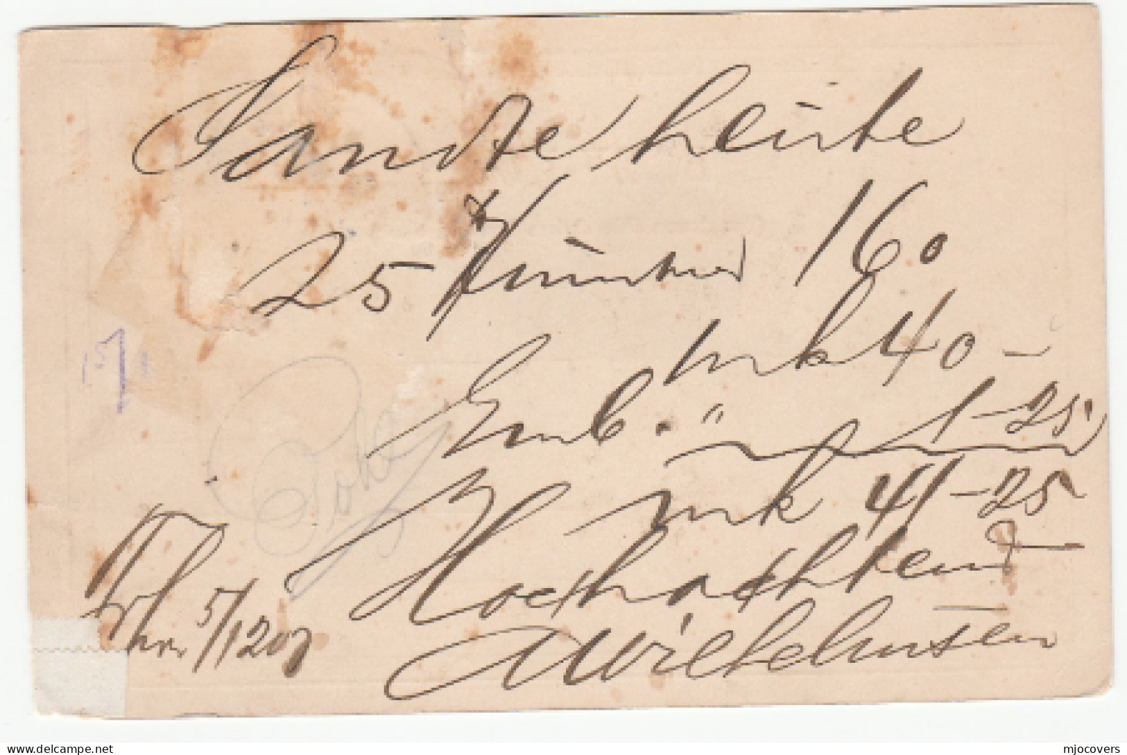 1885 - 1905  Denmark To Breslau Germany POSTAL STATIONERY CARDS Cover Card Stamps - Lettres & Documents