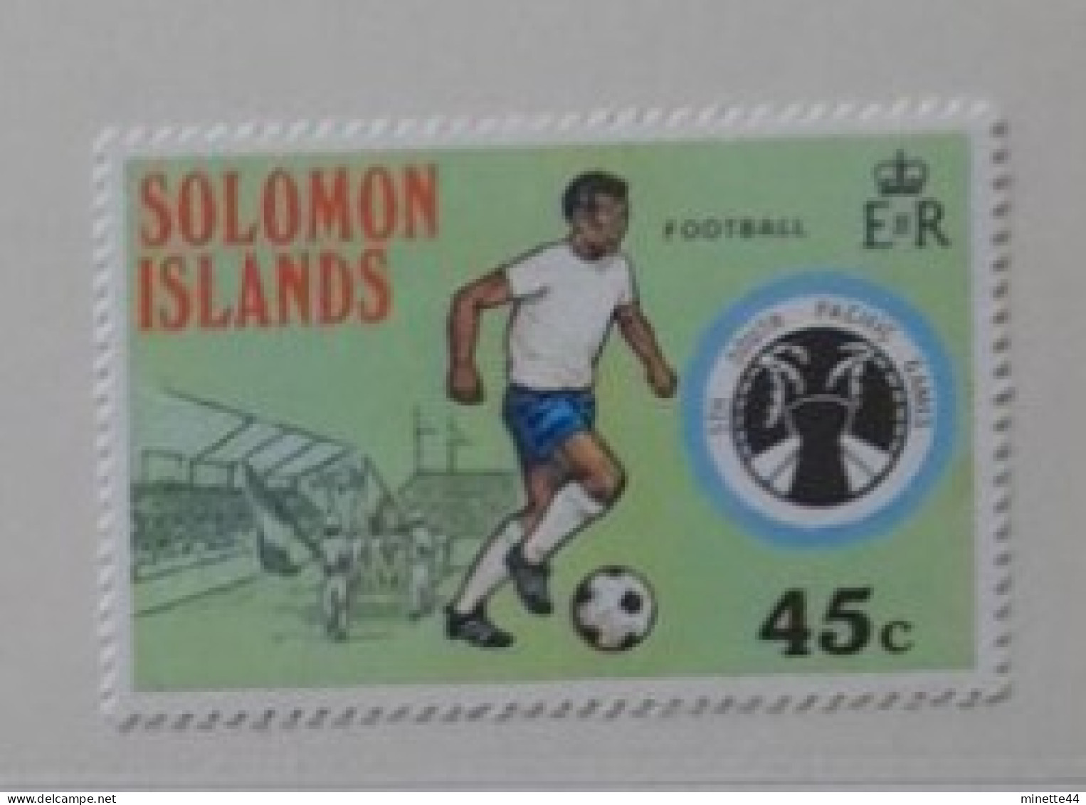 SALOMON SOLOMON 1975  MNH**   FOOTBALL FUSSBALL SOCCER CALCIO FOOT FUTBOL VOETBAL FUTEBOL - Neufs