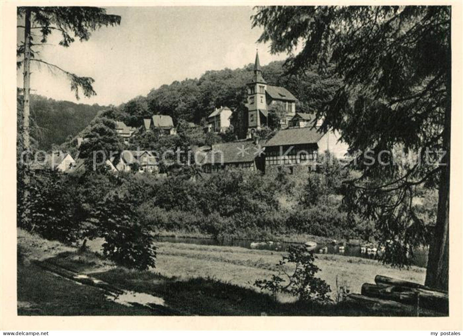 73164124 Altenbrak Harz Panorama Bodetal Harzheimat Kalender 1953 Altenbrak Harz - Altenbrak