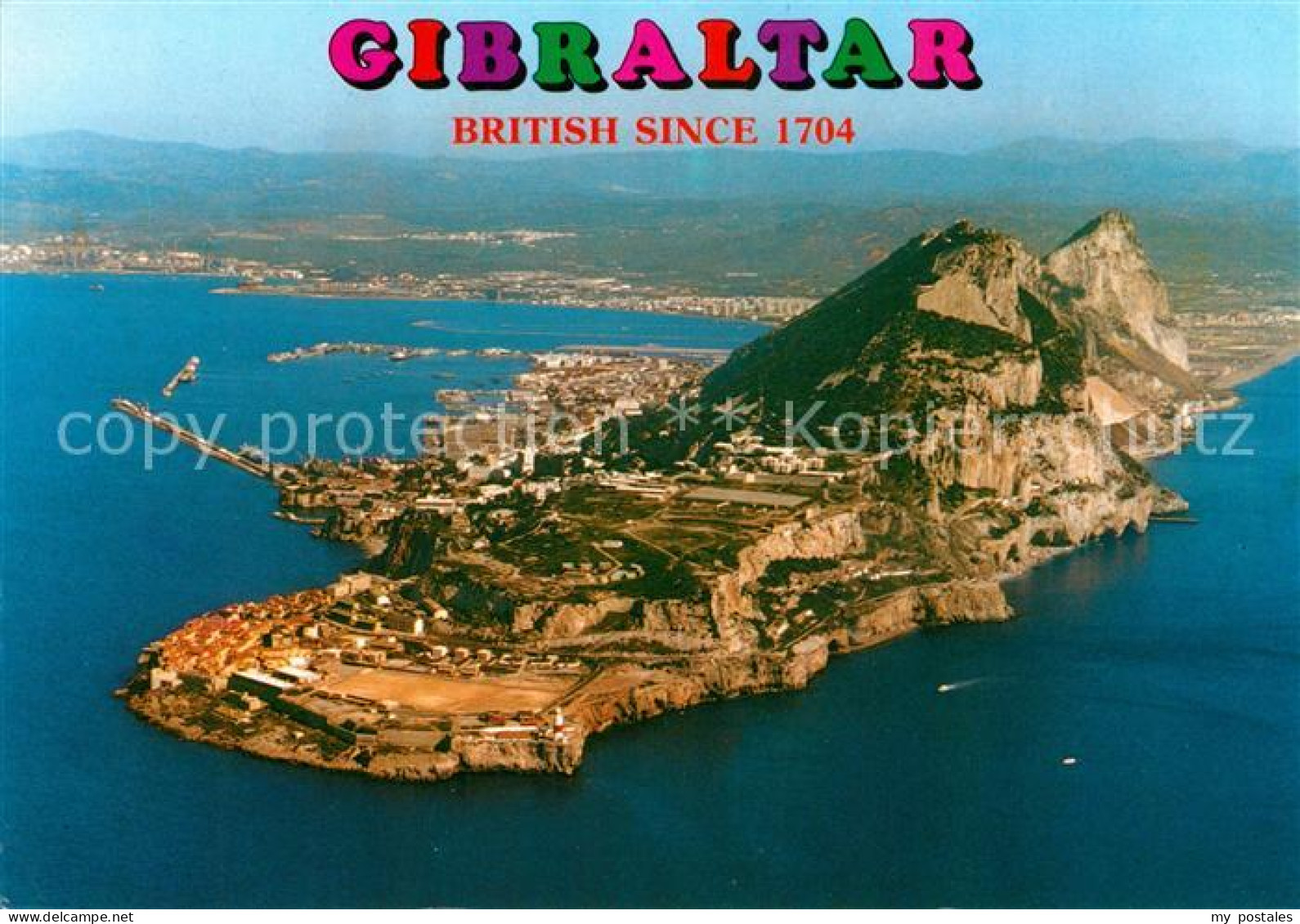 73164103 Gibraltar Fliegeraufnahme Gibraltar - Gibraltar