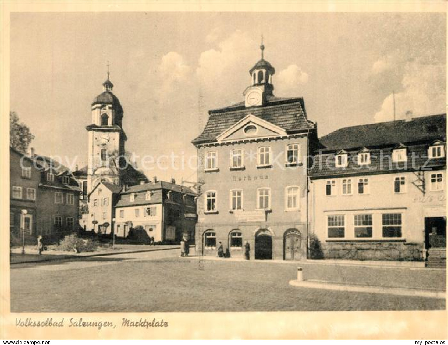 73163836 Bad Salzungen Marktplatz Kurhaus Bad Salzungen - Bad Salzungen