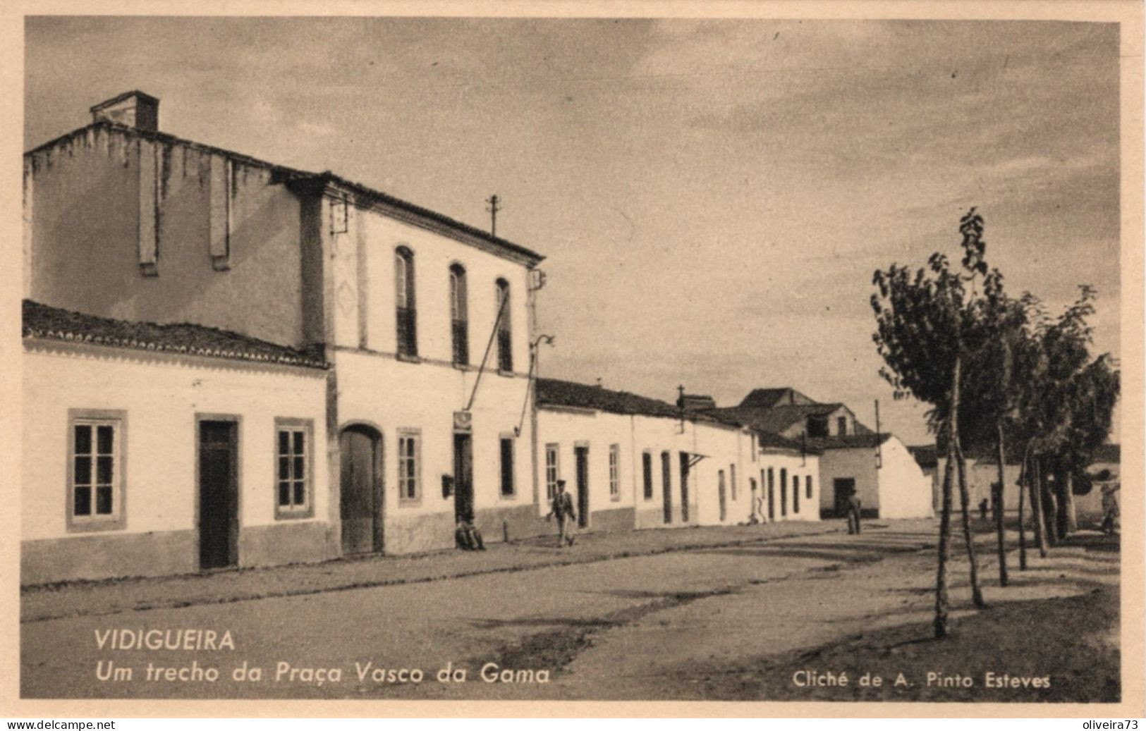 VIDIGUEIRA - Um Trecho Da Praça Vasco Da Gama - PORTUGAL - Beja