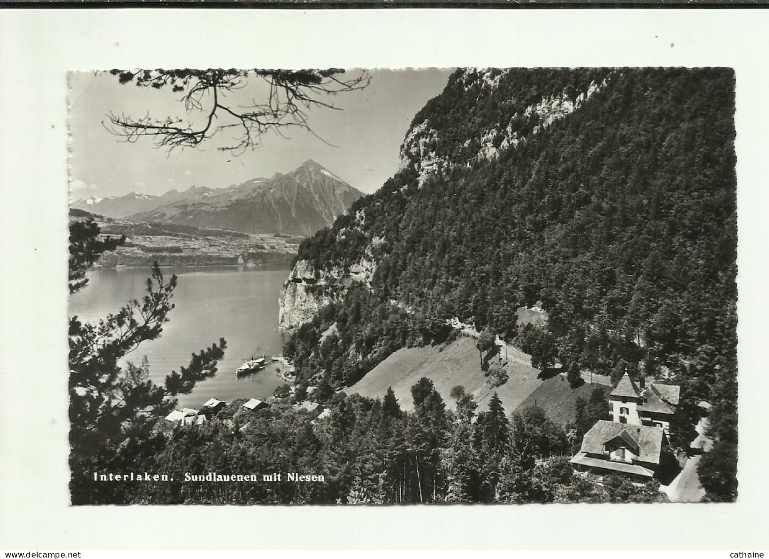 SUISSE . INTERLAKEN . SUNDLAUENEN MIT NIESEN - Lauenen