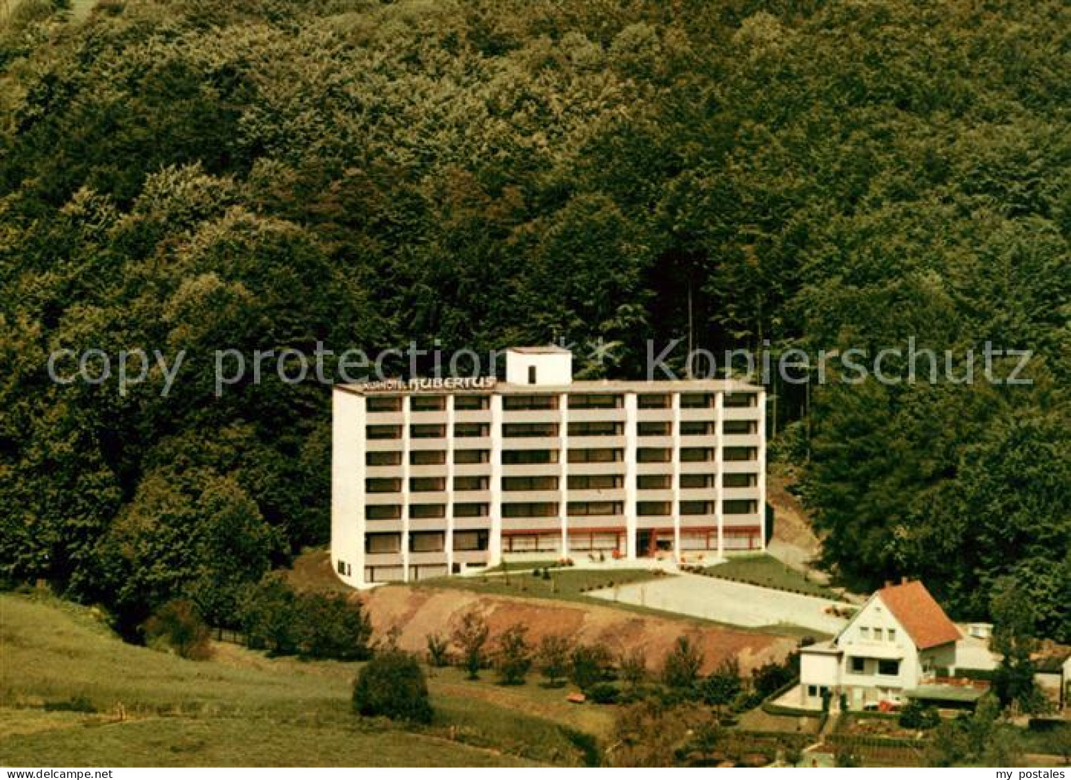 73163556 Bad Gandersheim Kurhotel Hubertus Fliegeraufnahme Bad Gandersheim - Bad Gandersheim